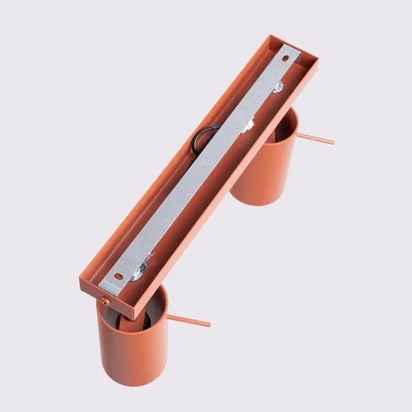 Spot Sollux SL.1507 RING 2xGU10/10W/230V roșu