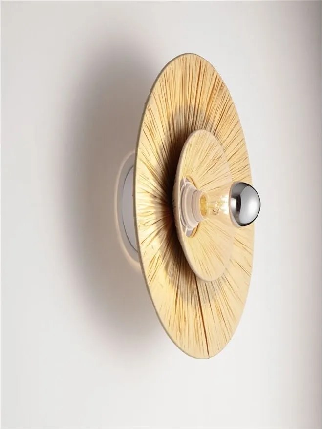 Aplica de perete cu design texturat Nora natur