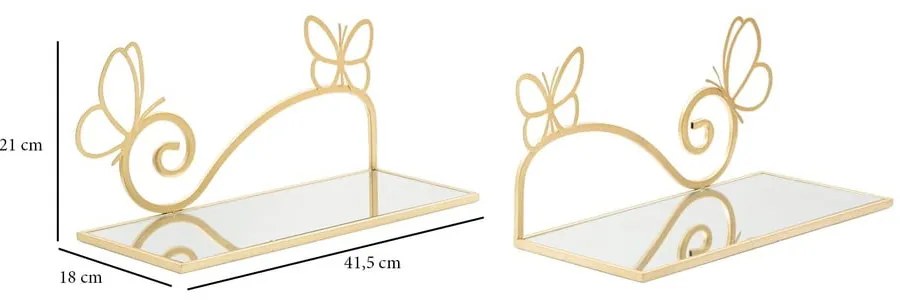 Noptieră aurie Butterfly – Mauro Ferretti