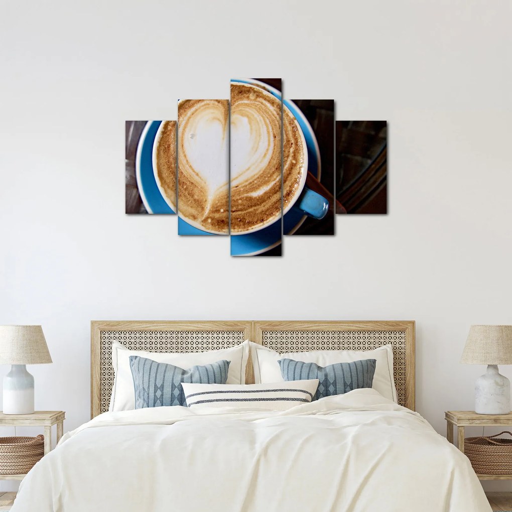 Tablou - Latte art (150x105 cm)