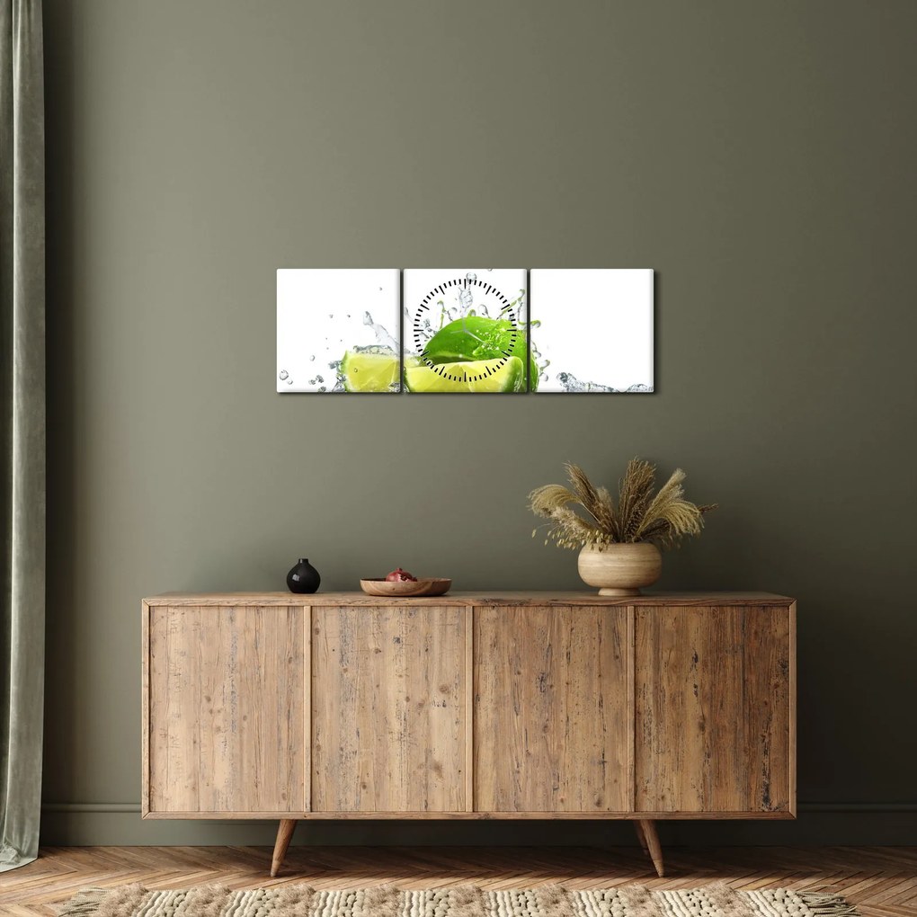 Tablou - Limes (cu ceas) (90x30 cm)