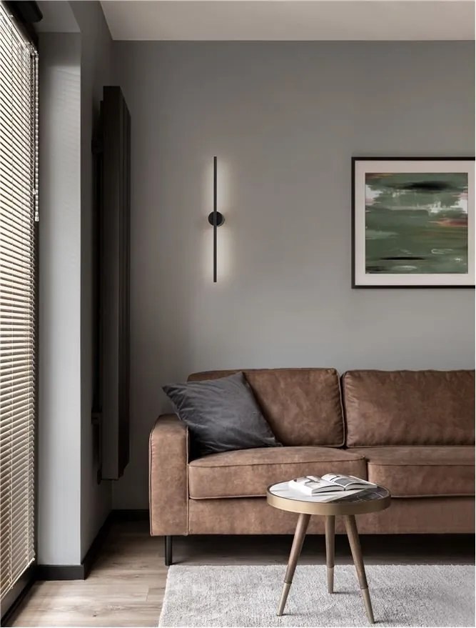 Aplica de perete LED design liniar Aden 60cm