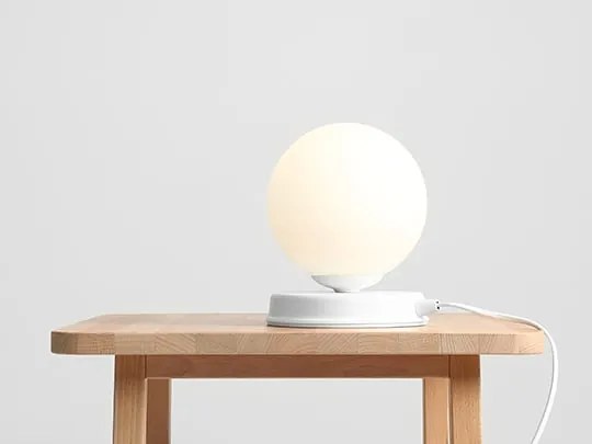 Lampa de masa  BALL WHITE S