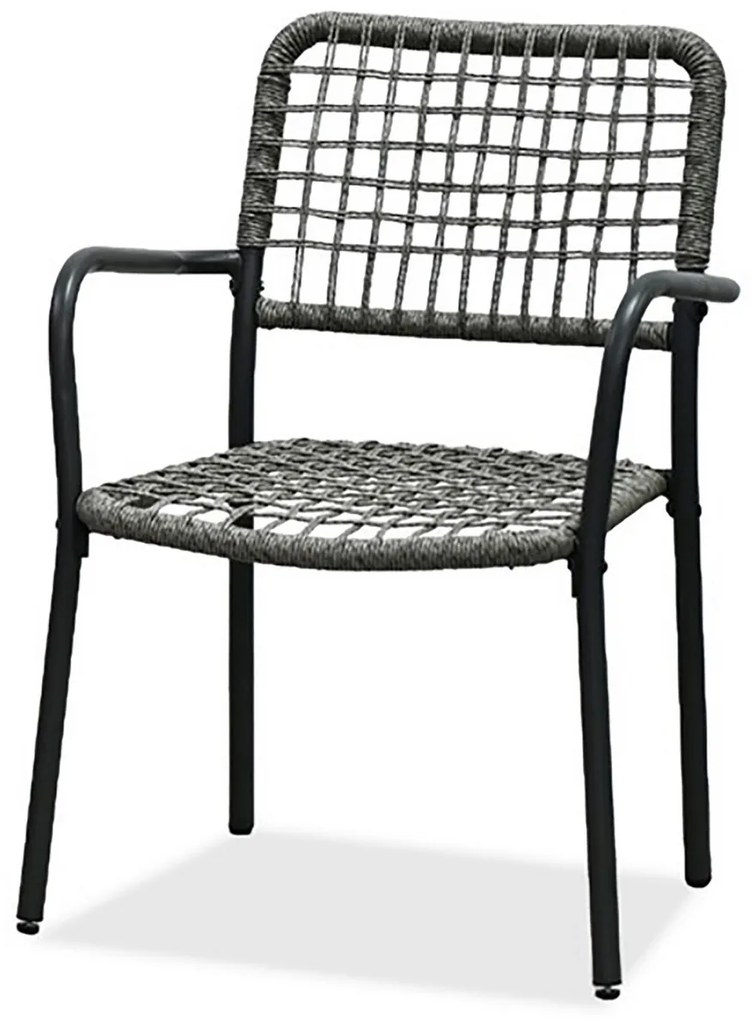 Autronic Set de grădină 1+2, metal, polyrattan,gri , AZ-L1103 GREY