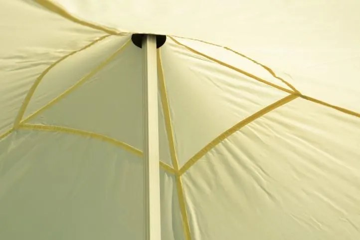 Cort de grădină foarfeca PROFI 3x3m șampanie