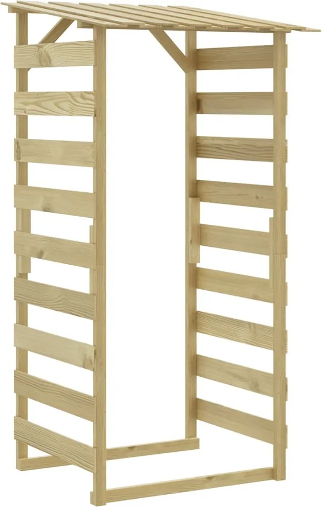 vidaXL Pergolă cu acoperiș, 100x90x200 cm, lemn de pin tratat