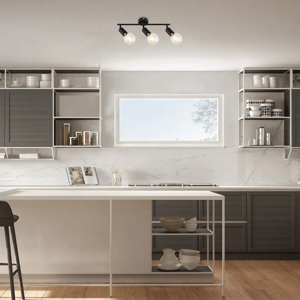 Plafoniera stil minimalist industrial Lamar 3L