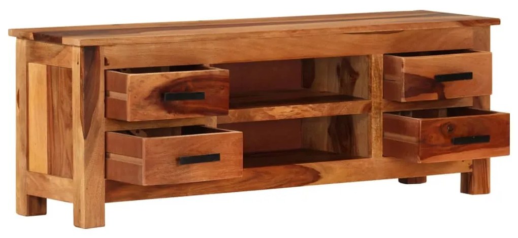 vidaXL Dulap TV, 110x30x40 cm, lemn masiv
