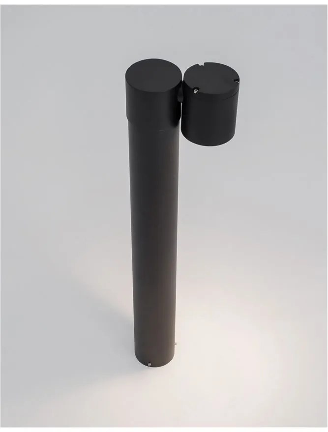 Stalp cu spot orientabil pentru iluminat exterior IP54 FOCUS H-55CM
