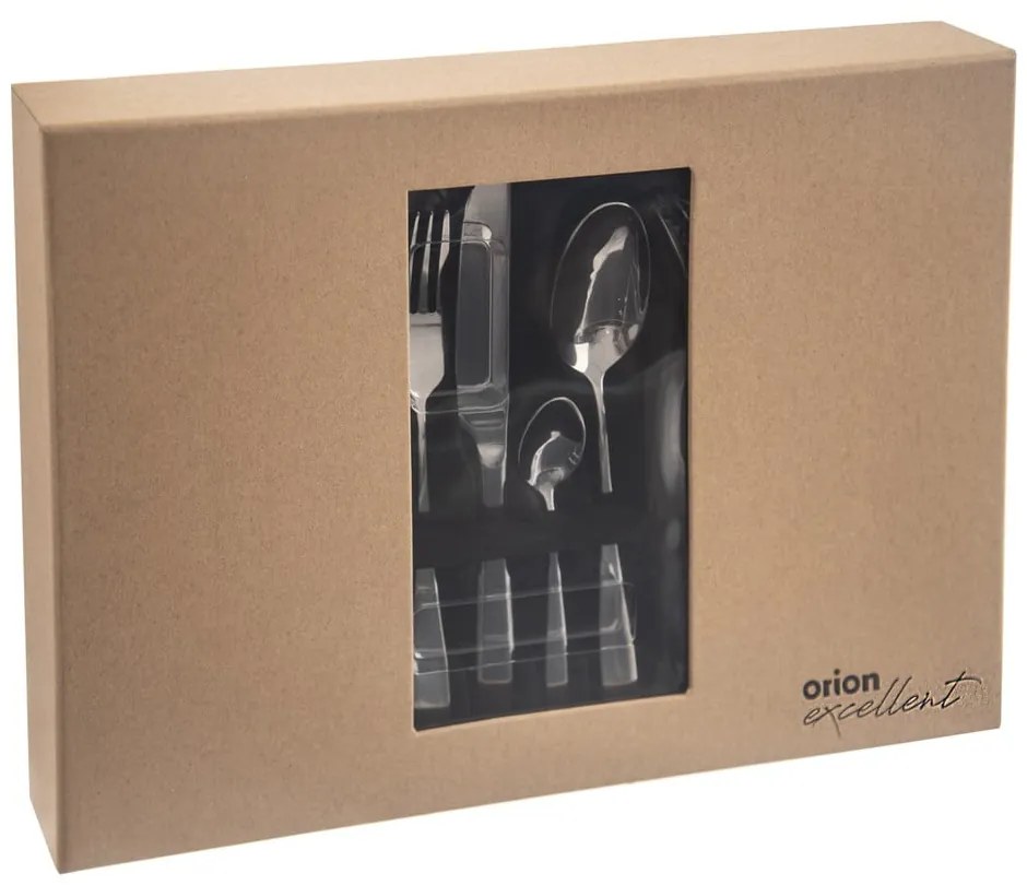 Tacâmuri argintii din oțel inoxidabil 24 buc. Mirror – Orion
