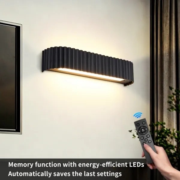 BRILAGI - LED reglabilă aplică de perete FALCON MODERN LED/14W/230V 40 cm neagră + telecomandă