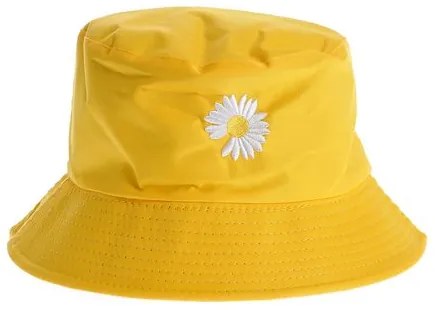 Palarie galbena de vara