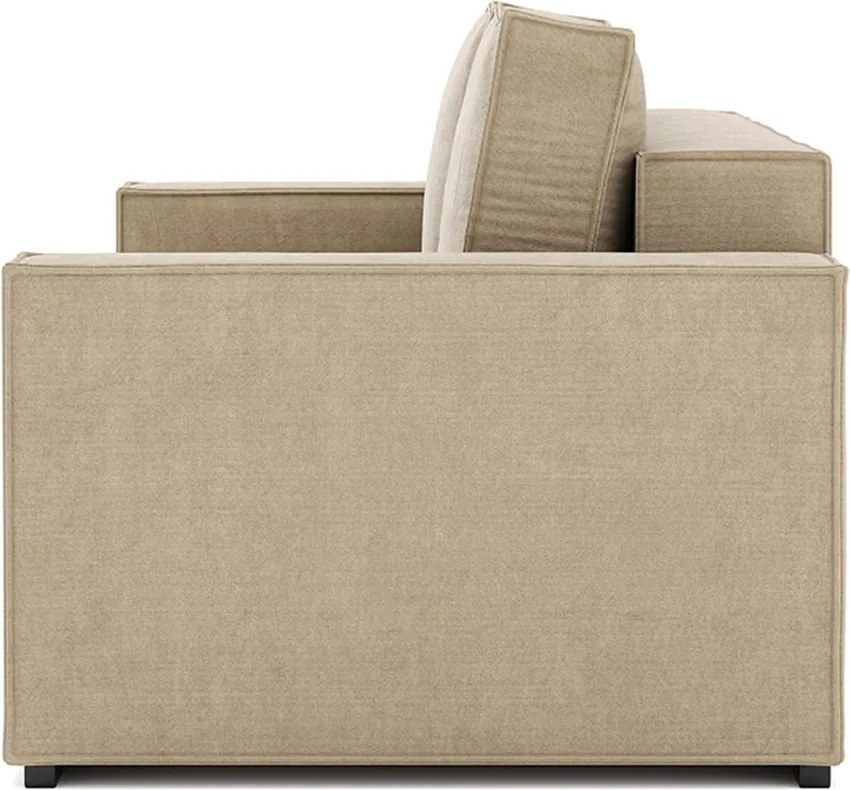 Canapea lemn masiv extensibilă Eland, 240 × 100 × 77 cm