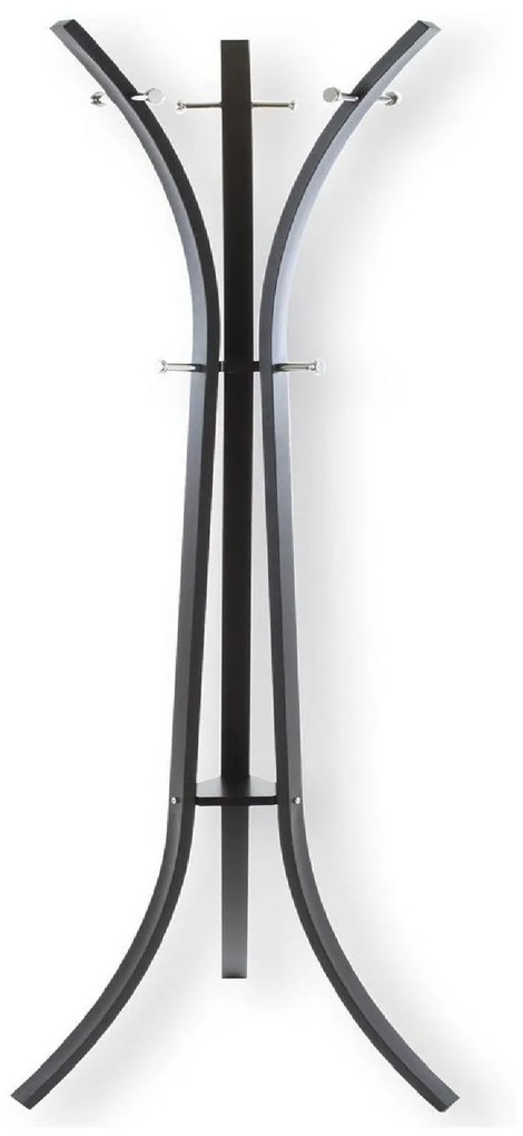 Stender haine heavy duty Metal Negru 176 cm