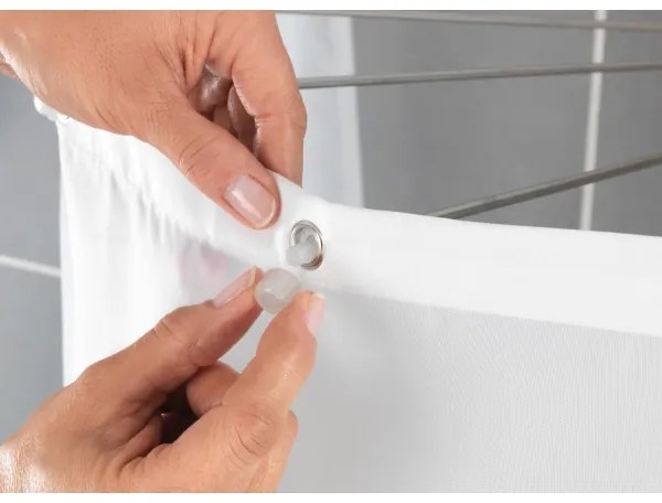 WENKO 23863100 - Suport de duș 96x72 cm oțel inoxidabil/alb