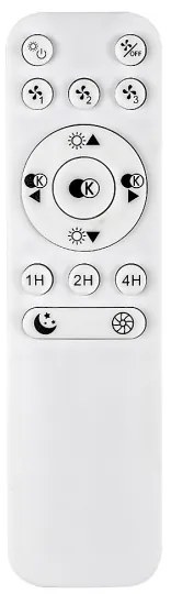 Plafonieră LED dimabilă Rabalux 71016 FAUSTINE LED/30W/230V + telecomandă