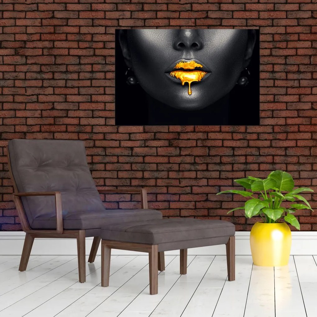 Tablou - Buzele femeii (90x60 cm)