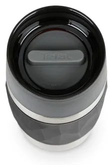 Cană termos Tefal 300 ml COMPACT MUG oțel inoxidabil/negru