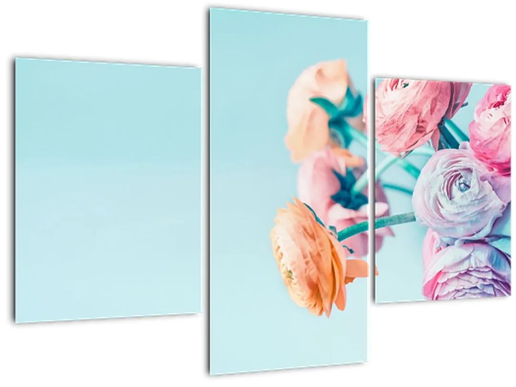 Tablou - Flori în vază (90x60 cm)