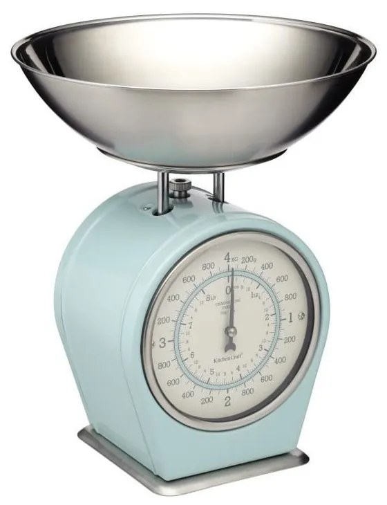 Cântar de bucătărie Kitchen Craft Living Nostalgia, 4 kg, albastru