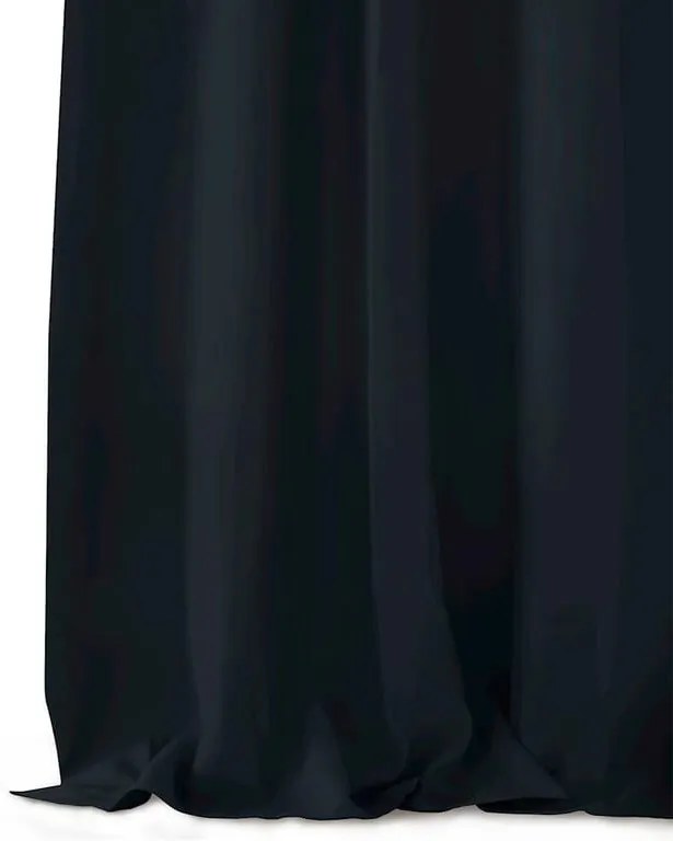 Draperie BLACKOUT AMELIA neagră 140 x 245 cm 2 buc