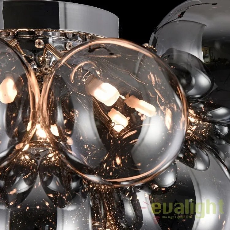 Plafoniera design modern Balbo fumurie MOD112CL-08N