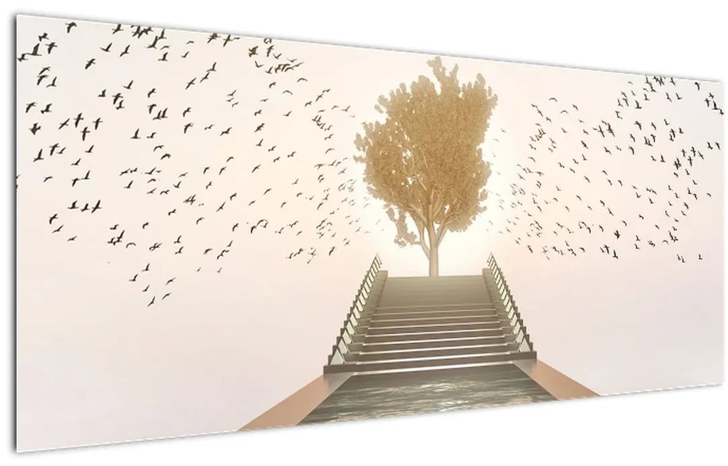 Tablou - Pod spre necunoscut (120x50 cm)