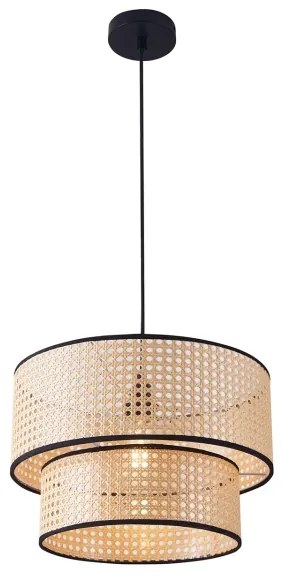 Lustră pe cablu TAKARA 1xE27/20W/230V d. 40 cm bej