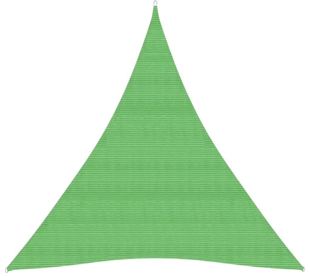 Panza parasolar, verde deschis, 5x6x6 m, 160 g m  ², HDPE
