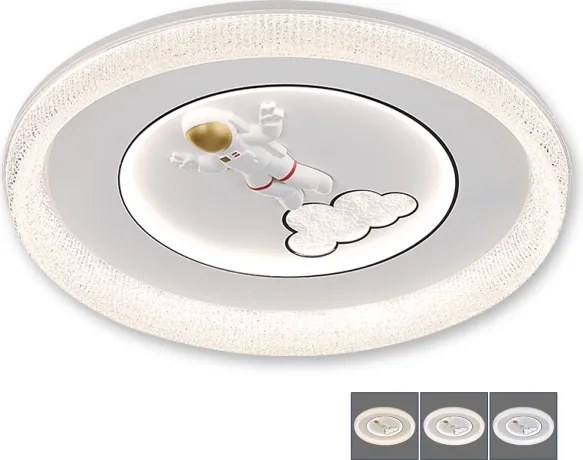 BRILAGI - Plafonieră LED dimabilă pentru copii ASTRO LED/68W/230V Ø 50 cm + telecomandă