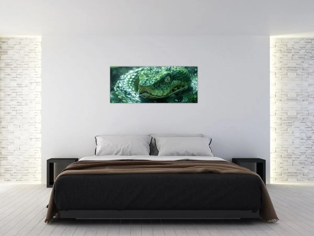 Tablou - Portret de șarpe (120x50 cm)