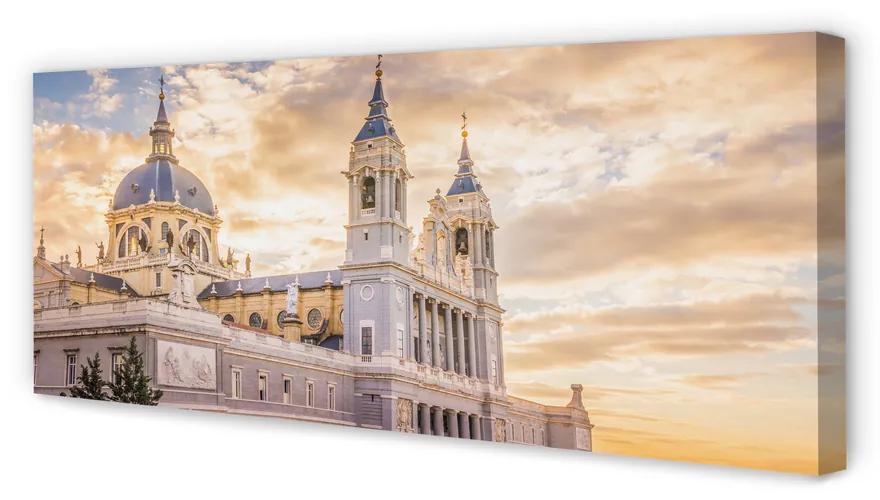 Tablouri canvas Spania Catedrala apus de soare