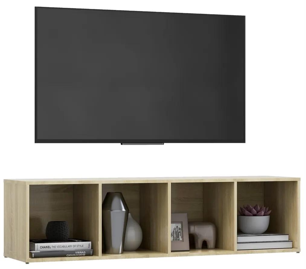 Comoda TV, stejar Sonoma, 142,5x35x36,5, PAL 1, Stejar sonoma, 142.5 x 35 x 36.5 cm