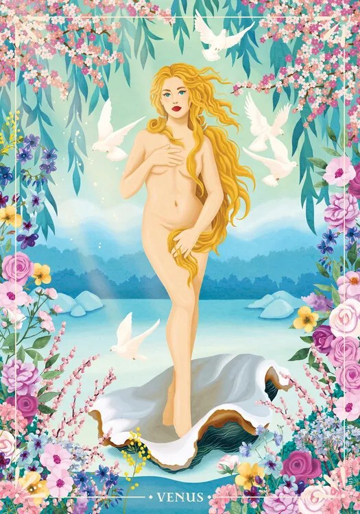 Ilustrație Venus Greek Goddess of Love, Nour Tohme