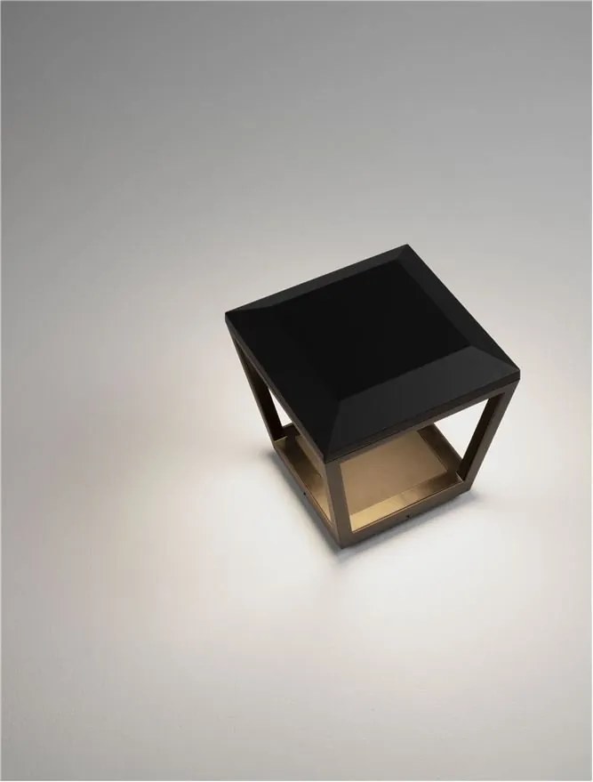 Mini Stalp LED iluminat exterior ambiental IP65 OPU H-26cm