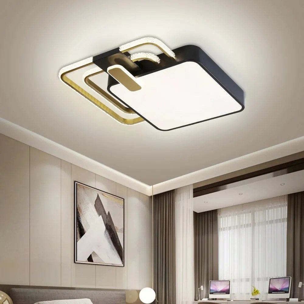 Lustra LED Cu Telecomanda, Elit's Esn2036-500X500 Pf, 120W