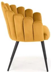 Scaun de sufragerie Kiana (muștar). Promo -6%. 1039619