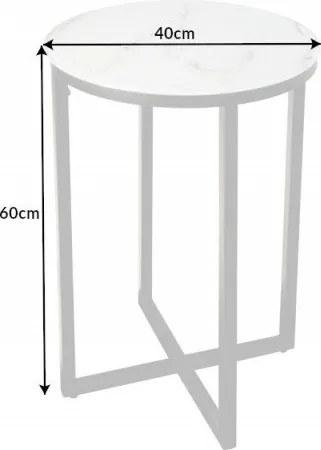 Masuta laterala design modern Elegance 40cm