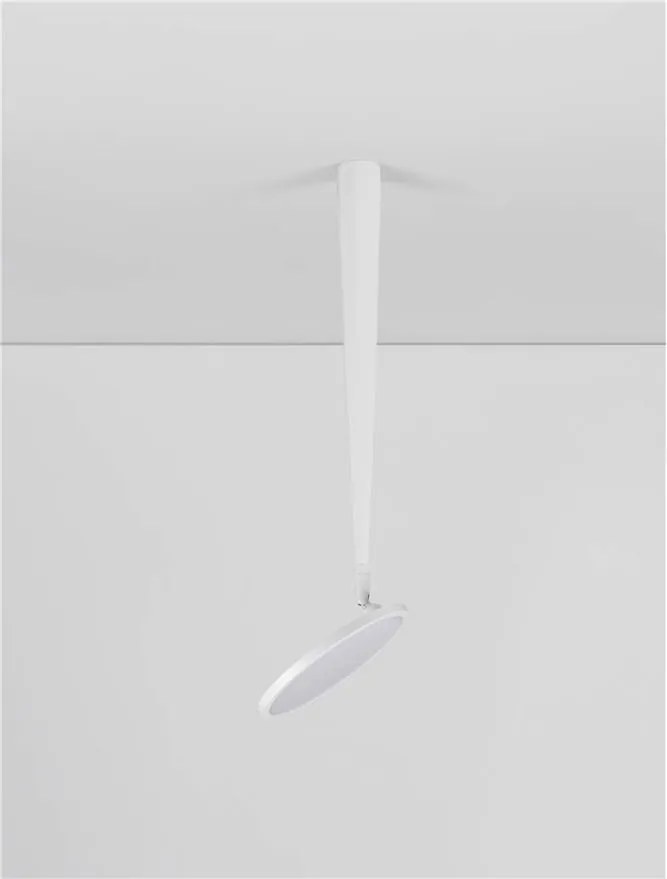 Lustra LED design ambiental EKEI alb