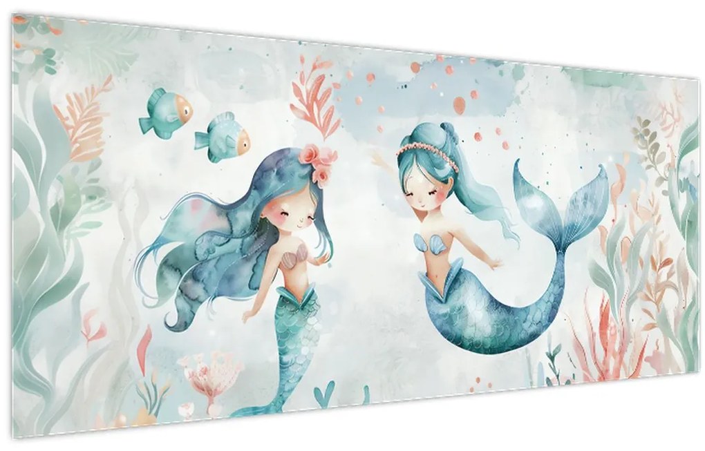 Tablou - Sirene (120x50 cm)
