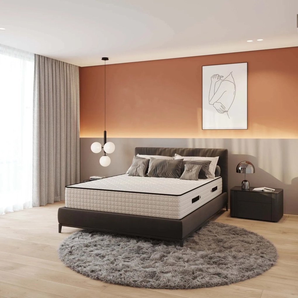 Saltea Latex 120×200 cm, fermitate medie, 20 cm înălțime