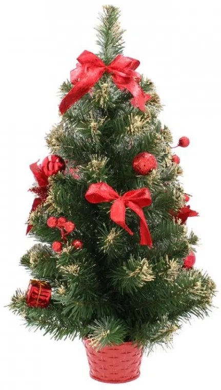ShopJK BRAD DE CRĂCIUN 60CM ROȘU 9618
