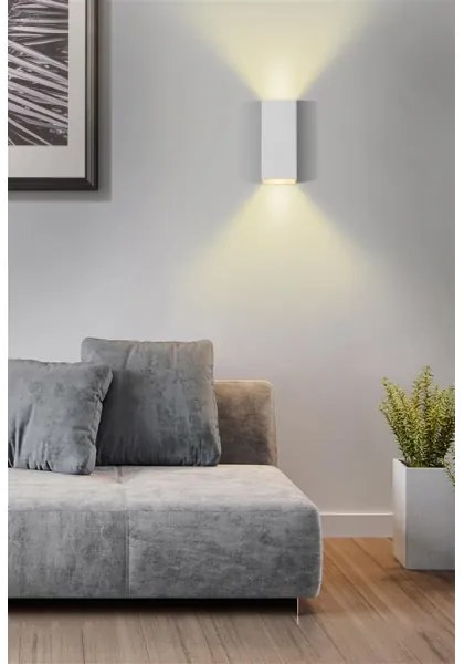 Searchlight 24126WH - Aplica de perete DON, 2 x GU10, 10W, 230V, albă