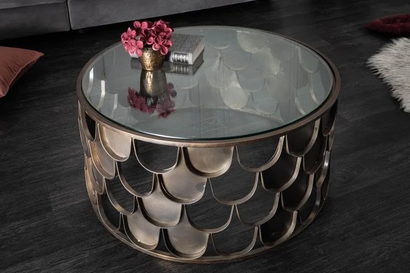 Masuta auxiliara design unicat Abstract 60cm