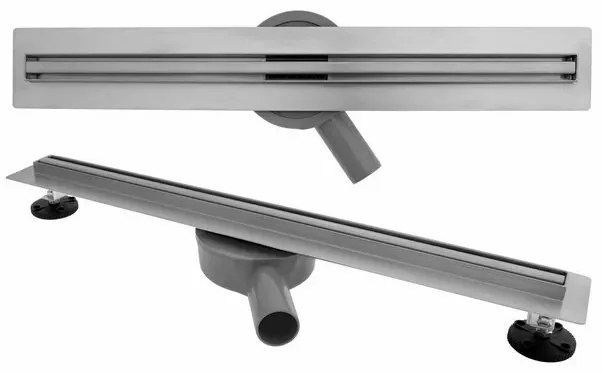 Set rigola pentru dus plus capac 70 cm Rea Neo Slim Pro Inox