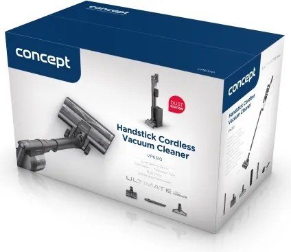 Concept VP6310 - Aspirator vertical 3 în 1 ULTIMATE COMPLETE 420W/25,9V 2200 mAh negru