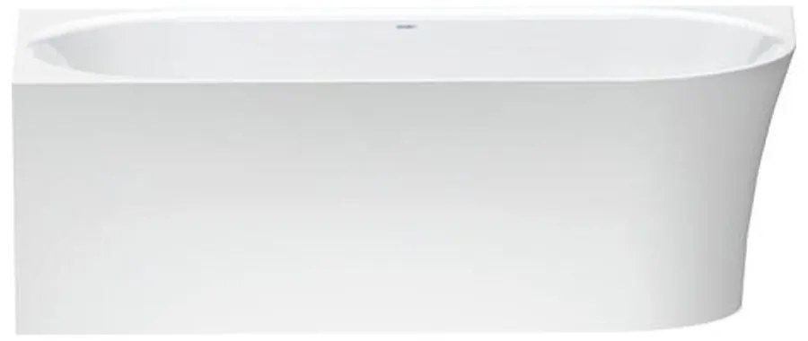 Cada freestanding Duravit DuraSenja 150x75 cm finisaj alb stanga