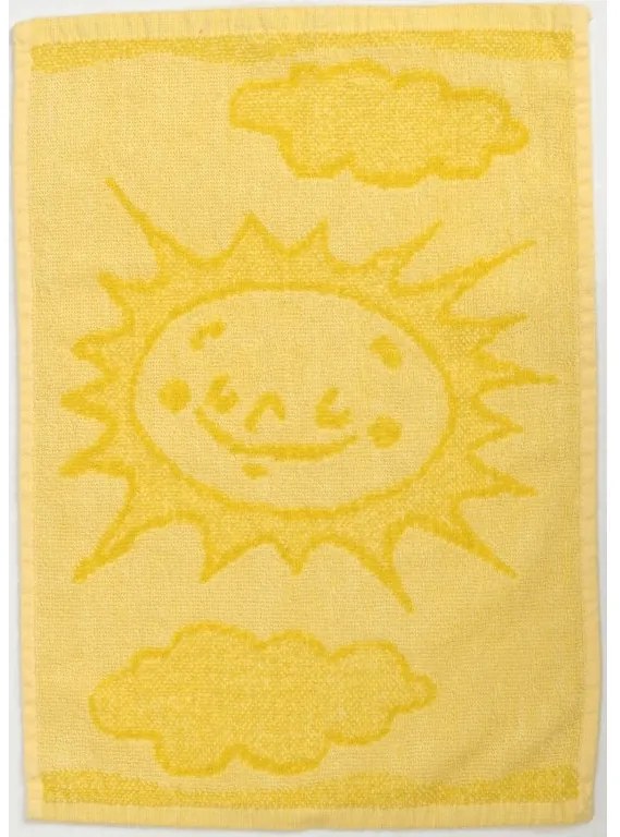 Prosop pentru copii BEBÉ galben de soare 30x50 cm