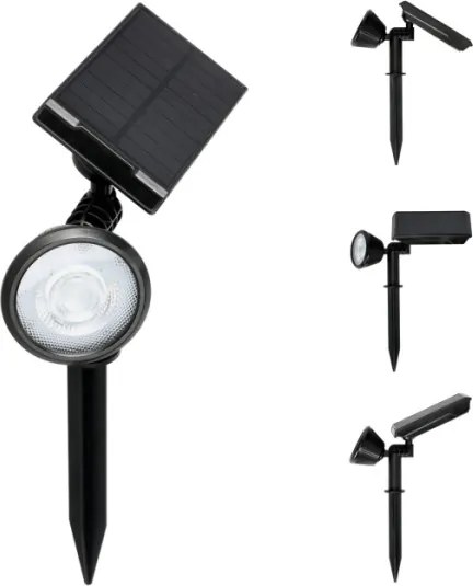 Lampă solară LED LANCE LED/3,7V 6000K IP44 1500 mAh