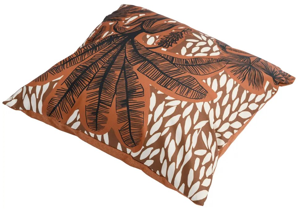 Perna de exterior TERRABANA 45x45 cm, maro